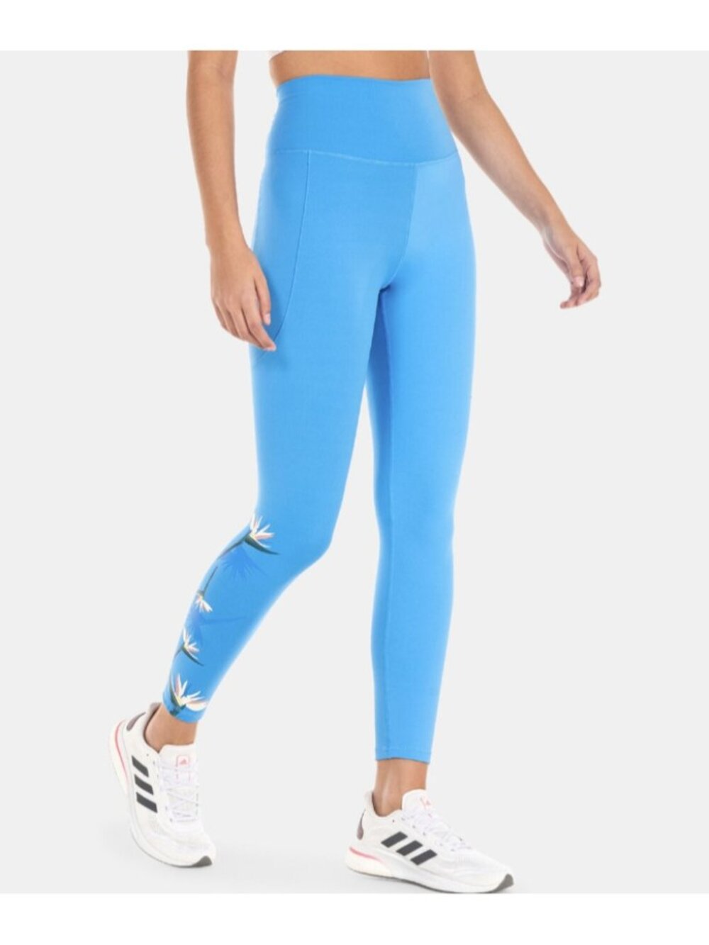 Adidas HH9085 Thebe Magugu Studio 7/8 Leggings Blue ( M )